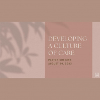 Developing a Culture of Care - Audio