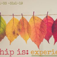 Exodus 30:11-30 - 31:1-18 Worship Is...Experiential