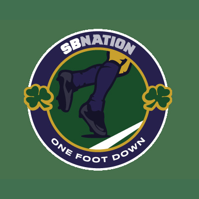One Foot Down: For Notre Dame Fighting Irish Fans