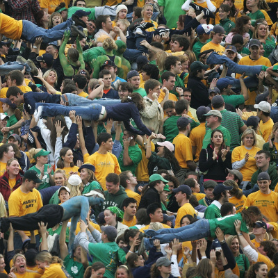 One Foot Down: For Notre Dame Fighting Irish Fans
