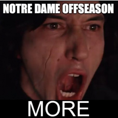 One Foot Down: For Notre Dame Fighting Irish Fans