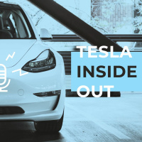 A Tesla Roadster Drives Through Post-Apocalypse NYC