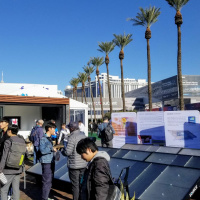 Zero Mass Water Shrinks Its Panels