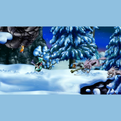 Bombin The A.m. With Scoops And The Wolf!