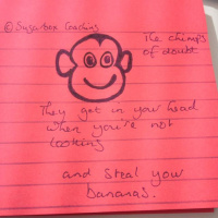 The chimps of doubt. Dont listen to them.