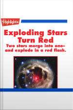 Exploding Stars Turn Red