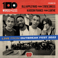 Olli Appleyard from Static Dress  Kadeem France from Loathe (Live from Outbreak Fest 2022)