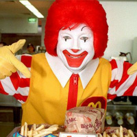 When Was The Last Time You Jerked Off A Guy Dressed Up As Ronald McDonald