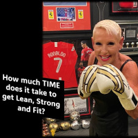 How Much TIME Does It Take To Get Lean, Strong And Fit...with Rowie McEvoy
