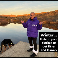 Winter…Hide under your clothes or get leaner and fitter