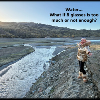 Water…What if 8 glasses is not enough or too much....with Rowie McEvoy