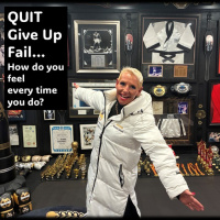 Quit, Fail Give Up…What happens to your self-esteem every time you do
