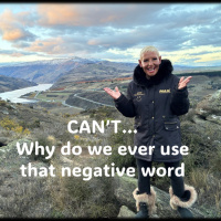 CAN’T…Why use a word that CAN make us lose