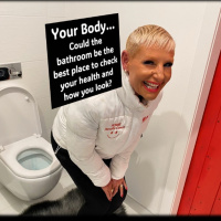 Healthy-Lean-Looking Good…Is the bathroom the best place to check...with Rowie McEvoy