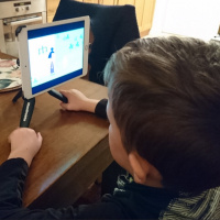 Learning at home with help from teens