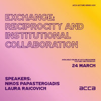 Experimental Institutionalism: Exchange with Nikos Papastergiadis and Laura Raicovich