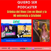 Crónica del @ivoox live en @ubeatLiveFest y la NO entrevista a @IamCristinini ( pero si a @raventos )