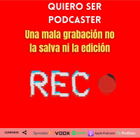 Una mala grabación no la salva ( ni dios ) ni la edición, y recomendación del podcast Explicado pierde de @lallamaschool