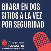 Graba en dos sitios a la vez por seguridad