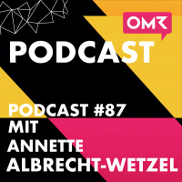 OMR #87 mit Pippa  Jean-Mitgründerin Annette Albrecht-Wetzel