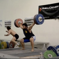 161kg BAREFOOT SNATCH!! May 5th!!