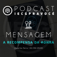A RECOMPENSA DA HONRA | APÓSTOLO EDIMILSON