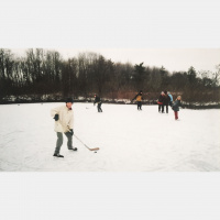 Playing Hockey Growing Up