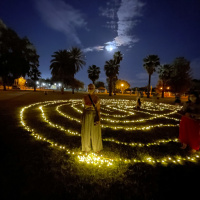 Full Moon Luminous Labyrinth Walk