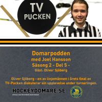 DomarPodden #11 Möter TV-Puckdomaren Oliver Sjöberg