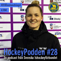 HockeyPodden #28 Erika Holst möter Madde Östling inför JVM premiären!