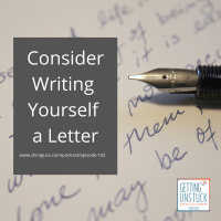 102: Consider writing yourself a letter
