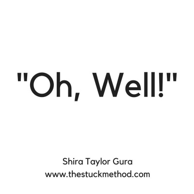 Getting Unstuck