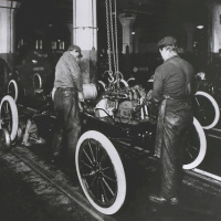 Fords modular assembly line would do away with the moving assembly line