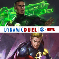 Green Lantern (John Stewart) vs Quasar