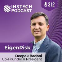 Deepak Badoni, President  Co-founder: EigenRisk Inc.: Complex catastrophe analytics made simple (312)