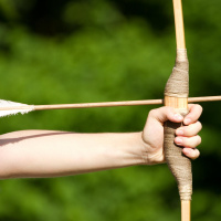 Mit Pfeil und Bogen (1/2)