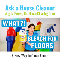 WHAT? Mopping Floors with Bleach? (House Cleaners)