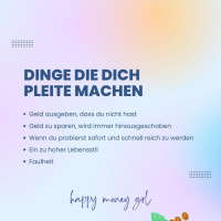 #276 Dinge die dich Pleite machen