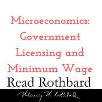 Episode 26 - Introduction to Microeconomics - 6 of 14 - Government Licensing and Minimum Wage - Murray N Rothbard