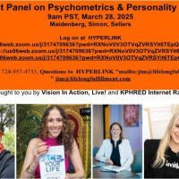 Vision in Action, Live - Panel on Psychometrics  Personality Profiles