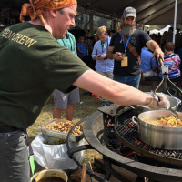 Richard Jones Makes Salt  Pepper Leaf Chicken at Charleston Wine + Food