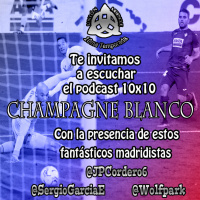 10x10 Champagne blanco