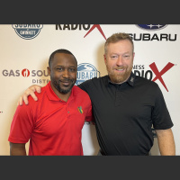 Matt Russell with PXG Golf and Chad Gaffney with Empire Contracting