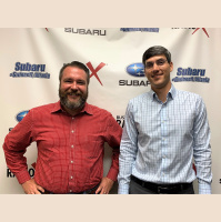 Michael Zelickson with Regions Bank and Seth Elrod with Platinum Cargo Logistics