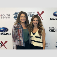 Tara Lombardo with United Child Actors Network and Alex Radford with The Edge Agency