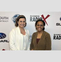 Sheryl Alberico with iugis Construction and Dr. Sosena Kebede with Saliglasa Direct Primary Care