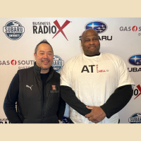 Tim Roberts with Check Blue Apparels and Vincent Au with Gondor Capital Management