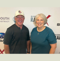 Ruth King with Financially Fit Business and Chip Smith with Chip Smith Performance Systems