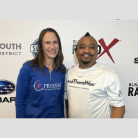 Cleo Henderson with AndThereWas and Kristen Spencer with Prosper Performance and Physical Therapy