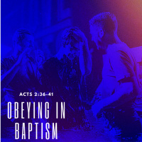 Obeying in Baptism